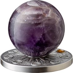 2025 Republic of Ghana 2 oz Silver Solar System: Saturn - 24h Shipping!