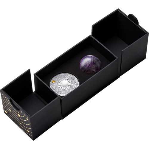 2025 Republic of Ghana 2 oz Silver Solar System: Saturn - 24h Shipping!