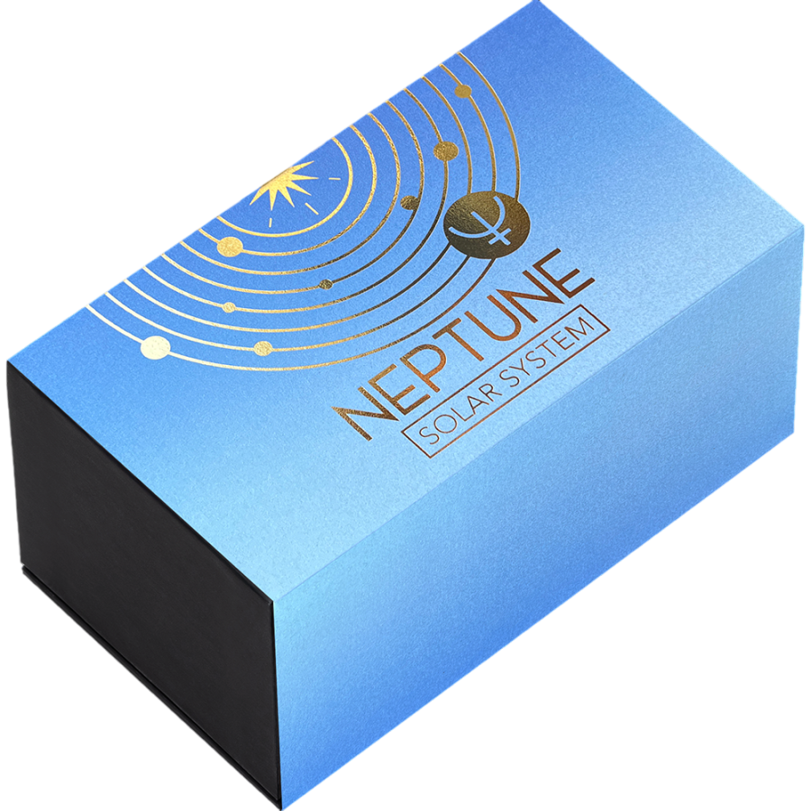 2025 Republic of Ghana 2 oz Silver Solar System: Neptune  - 24h Shipping!