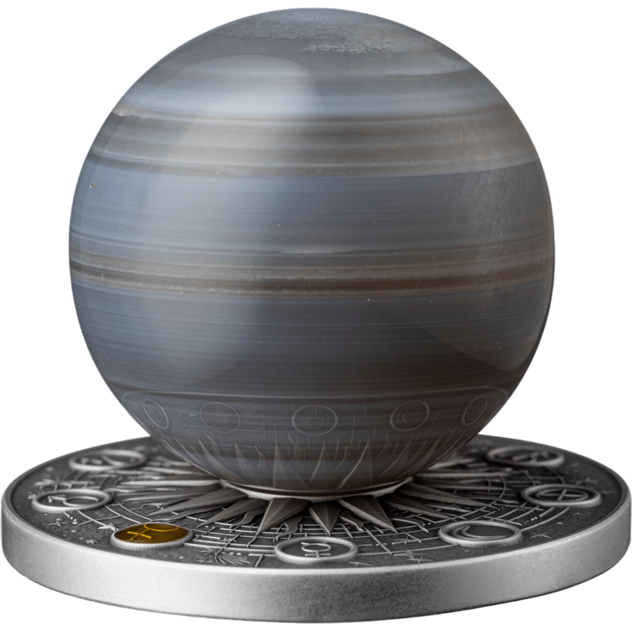 2025 Republic of Ghana 2 oz Silver Solar System: Venus - 24h Shipping!