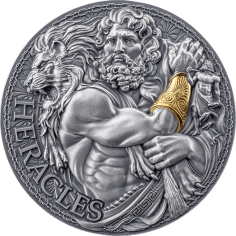 2025 Republic of Cameroon 2 oz Silver Greek Mythology Heracles - 24h Shipping!