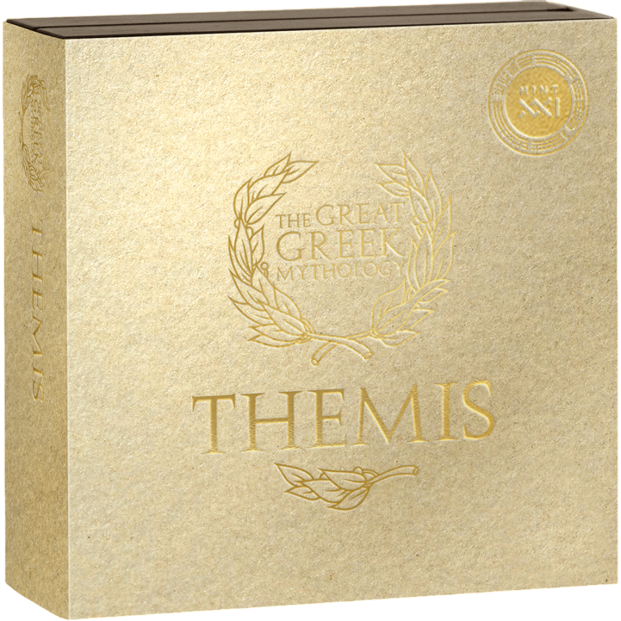 2025 Republic of Cameroon 2 oz Silver Greek Mythology Themis - 24h Shipping!