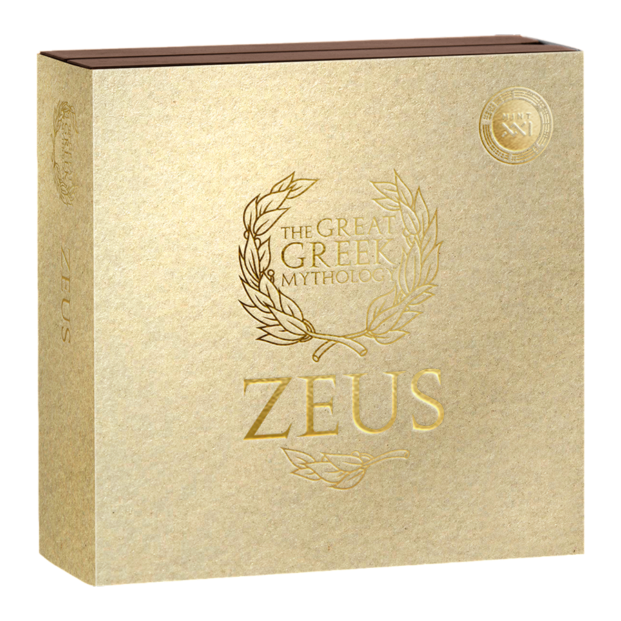 2025 Republic of Cameroon 2 oz Silver Greek Mythology Zeus- 24h Shipping!