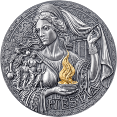 2025 Republic of Cameroon 2 oz Silver Greek Mythology Hestia - 24h Shipping!