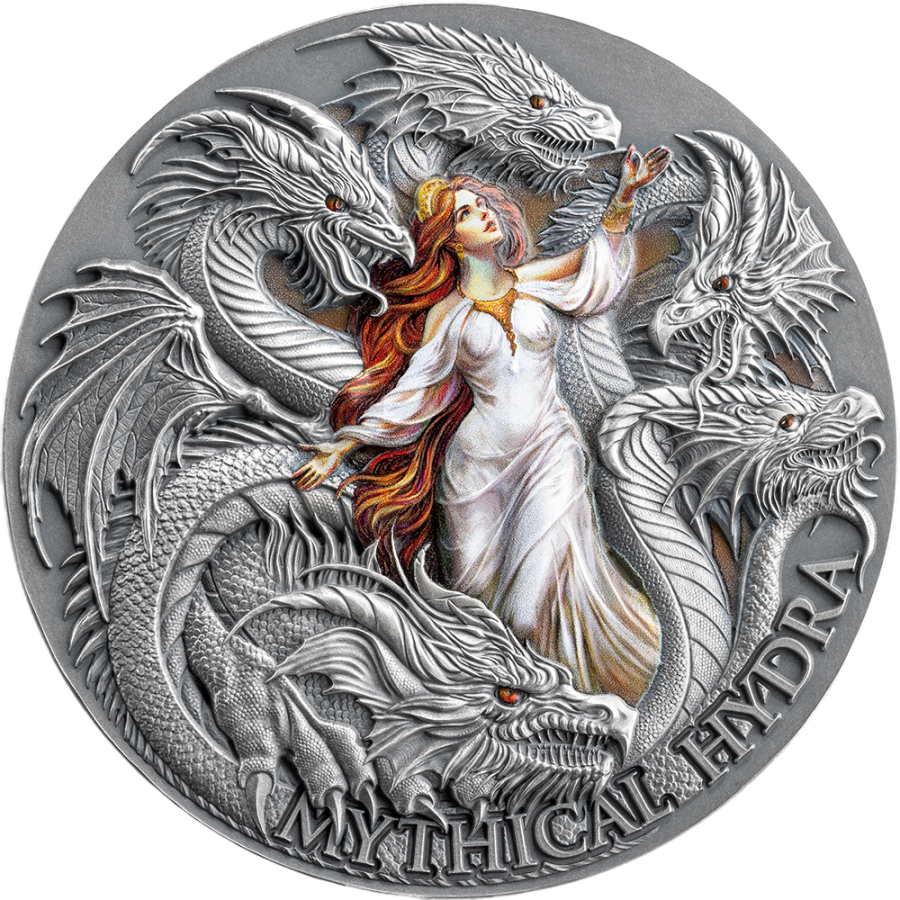 2025 Republic of Cameroon 2 oz Silver Greek Mythology Apollo - 24h Shipping!
