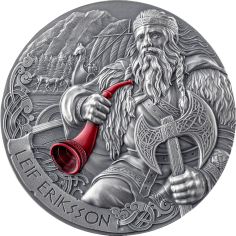 Leif Eriksson Way to Valhalla 2 Oz Silver 2025 - 24h Shipping!