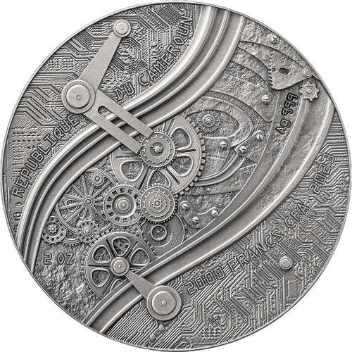 2023 Republic of Cameroon 2 oz Silver Nicolaus Copernicus - 24h Shipping!