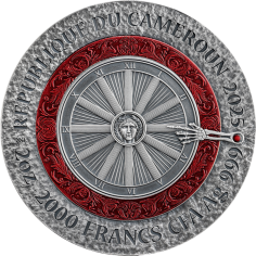 2025 Republic of Cameroon 2 oz Silver Si Vis Pacem, Para Bellum - 24h Shipping! 2