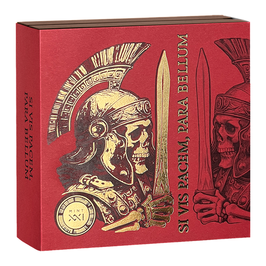 2025 Republic of Cameroon 2 oz Silver Si Vis Pacem, Para Bellum - 24h Shipping!