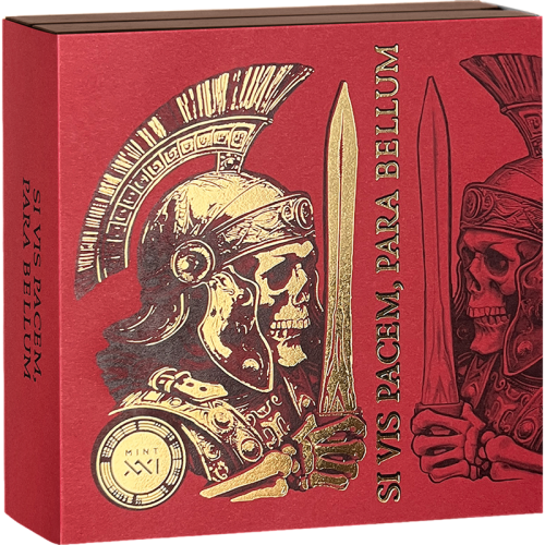 2025 Republic of Cameroon 2 oz Silver Si Vis Pacem, Para Bellum - 24h Shipping!