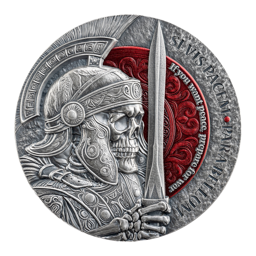 2025 Republic of Cameroon 2 oz Silver Si Vis Pacem, Para Bellum - 24h Shipping!