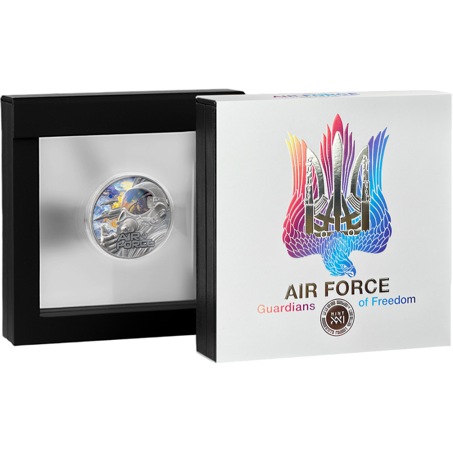2025 Camerooon 2 Ounce Guardians of Freedom Air Force Silver Coin - 24h Shipping!