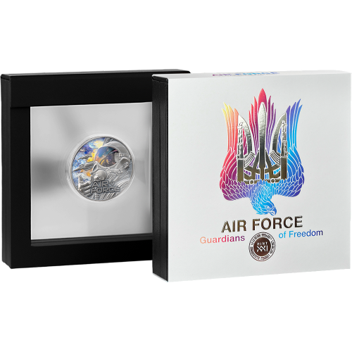 2025 Camerooon 2 Ounce Guardians of Freedom Air Force Silver Coin - 24h Shipping!
