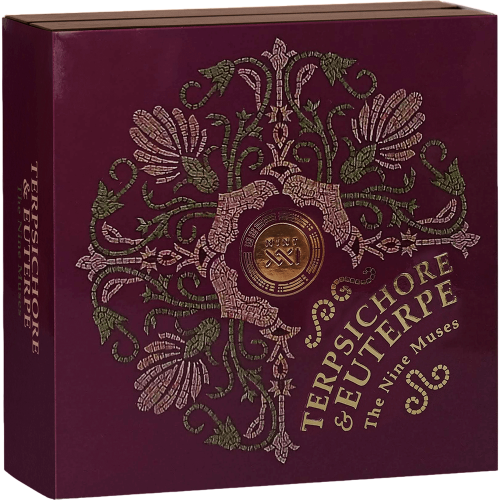 2025 Cameroon 2 oz Silver The Nine Muses: Terpsichore & Euterpe - 24h Shipping!