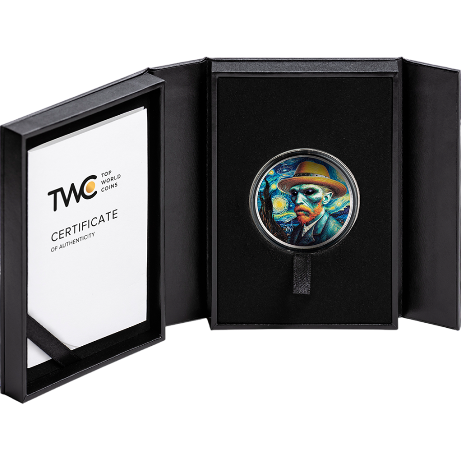 2025 Cameroon 1 oz Silver Strangers Among Us: Vincent van Gogh - 24h Shipping!