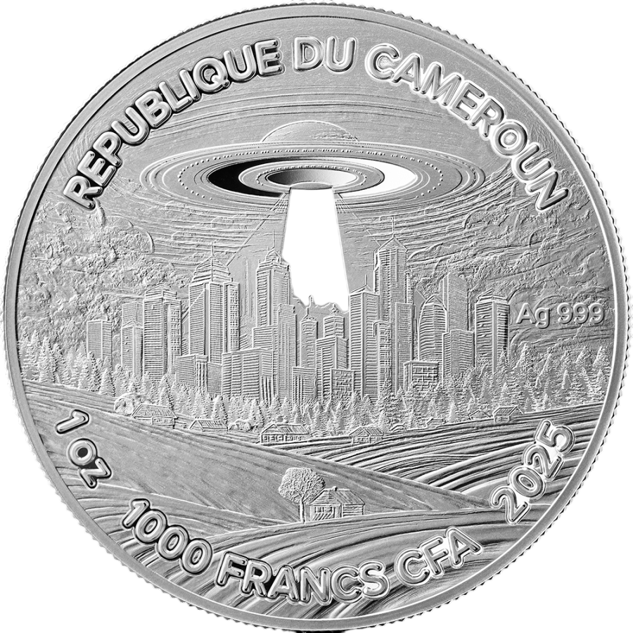 2025 Cameroon 1 oz Silver Strangers Among Us: Vincent van Gogh - 24h Shipping!