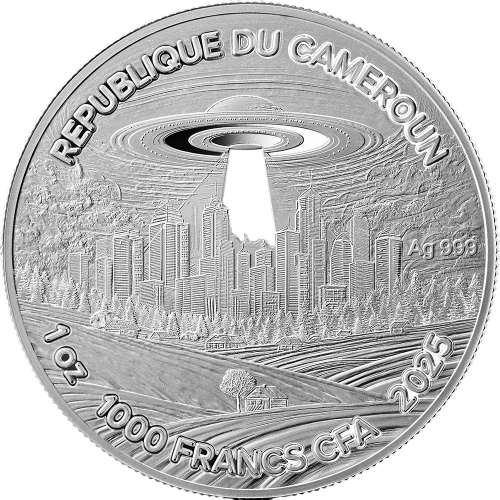 2025 Cameroon 1 oz Silver Strangers Among Us: Vincent van Gogh - 24h Shipping!