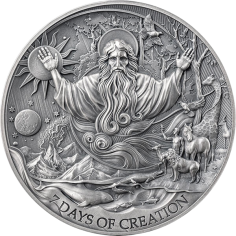 2024 Republic of Cameroon 2 oz Silver Seven Days of Creation - 24h Shipping!