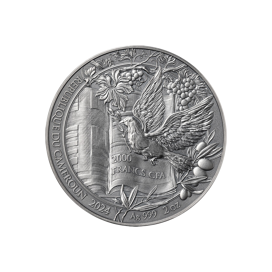 2024 Republic of Cameroon 2 oz Silver Rescue of Daniel - 24h Shipping!