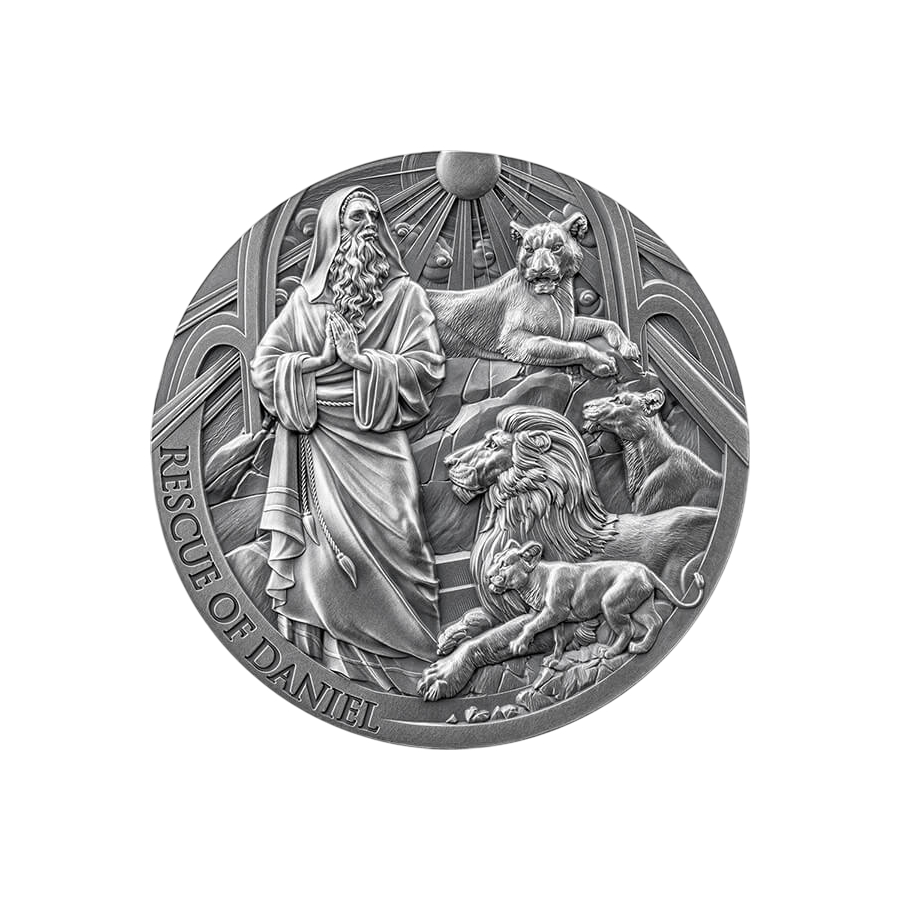 2024 Republic of Cameroon 2 oz Silver Rescue of Daniel - 24h Shipping!