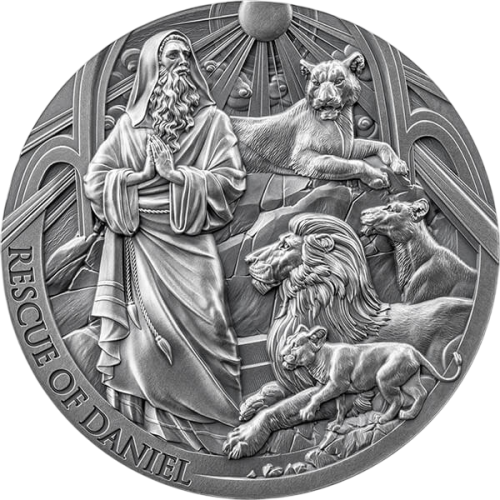 2024 Republic of Cameroon 2 oz Silver Rescue of Daniel - 24h Shipping!