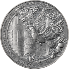 2024 2oz Cameroon Bible Stories " The Nativity " Silver Coin- 24h Shipping! 2