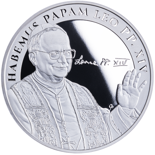 Leon XIV: First American Pontifex – 1 oz Silver Coin - 24h Shipping!