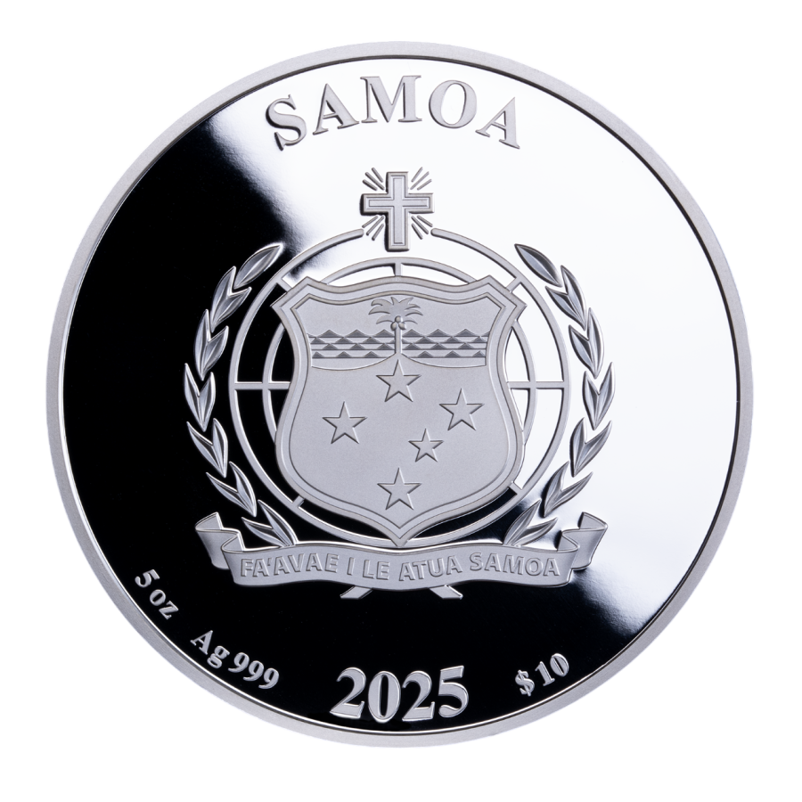 Leon XIV: First American Pontifex – 5 oz Silver Coin - 24h Shipping!