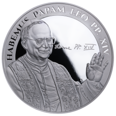 Leon XIV: First American Pontifex – 5 oz Silver Coin - 24h Shipping!