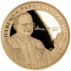 Leon XIV: First American Pontifex – 1 oz Gold Coin - 24h Shipping!