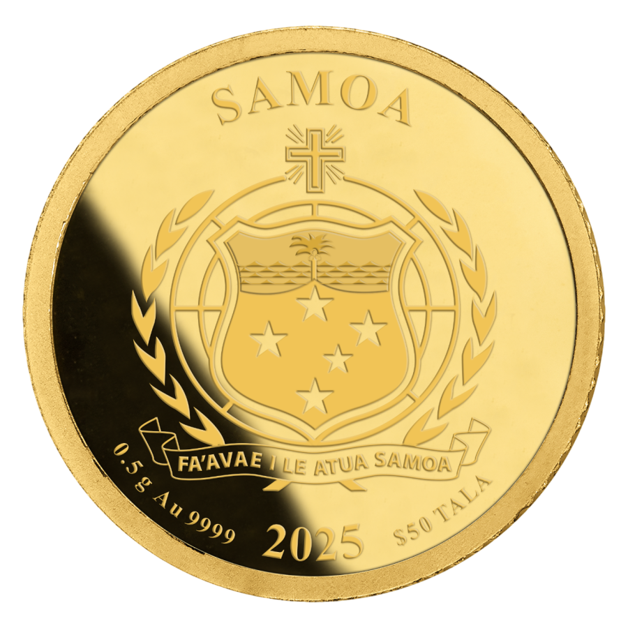 Leon XIV: First American Pontifex – 0,5 gram Gold Coin - 24h Shipping!