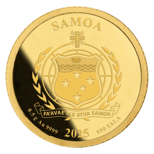 Leon XIV: First American Pontifex – 0,5 gram Gold Coin - 24h Shipping!