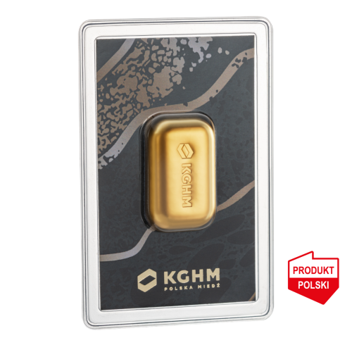 50 gram KGHM Gold Bar - 24h Shipping!