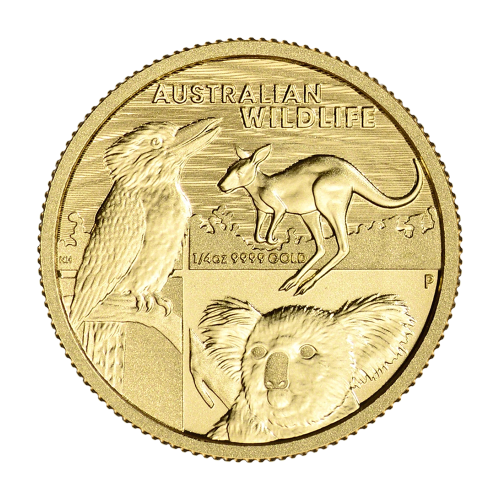 copy of Golden Australian Coin Kangaroo 1/4 ounce - SHIPPING 24 H!