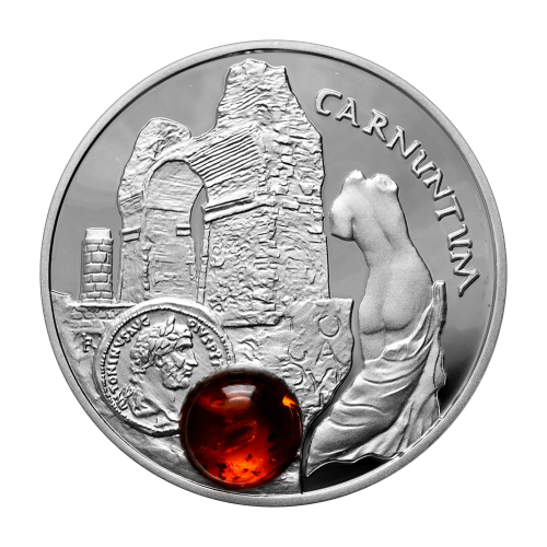 copy of Silver coin Szombathely amber trail - 24 hours shipping!