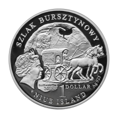 copy of Silver coin Szombathely amber trail - 24 hours shipping! 2