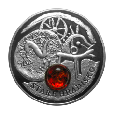 copy of Silver coin Szombathely amber trail - 24 hours shipping!