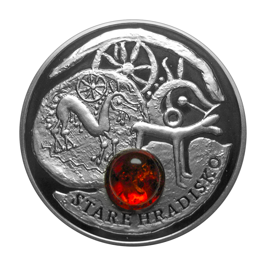 copy of Silver coin Szombathely amber trail - 24 hours shipping!