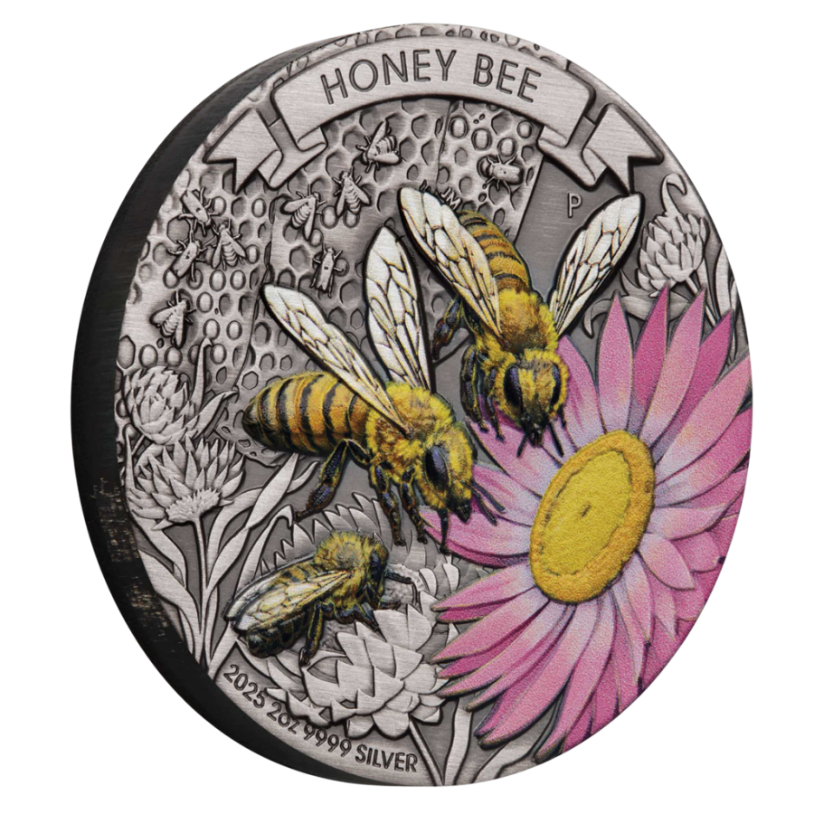 copy of Silver double dragon Mother of Pearl 2024 2 ounces - Shipping 24 hours!