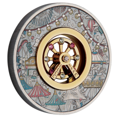 copy of Silver double dragon Mother of Pearl 2024 2 ounces - Shipping 24 hours!