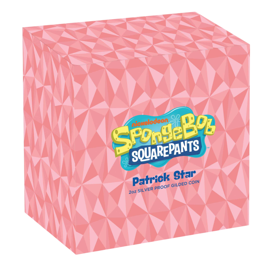 copy of SPONGEBOB silver coin 2024 2 Gold Poldpeed - Shipping 24 hours!