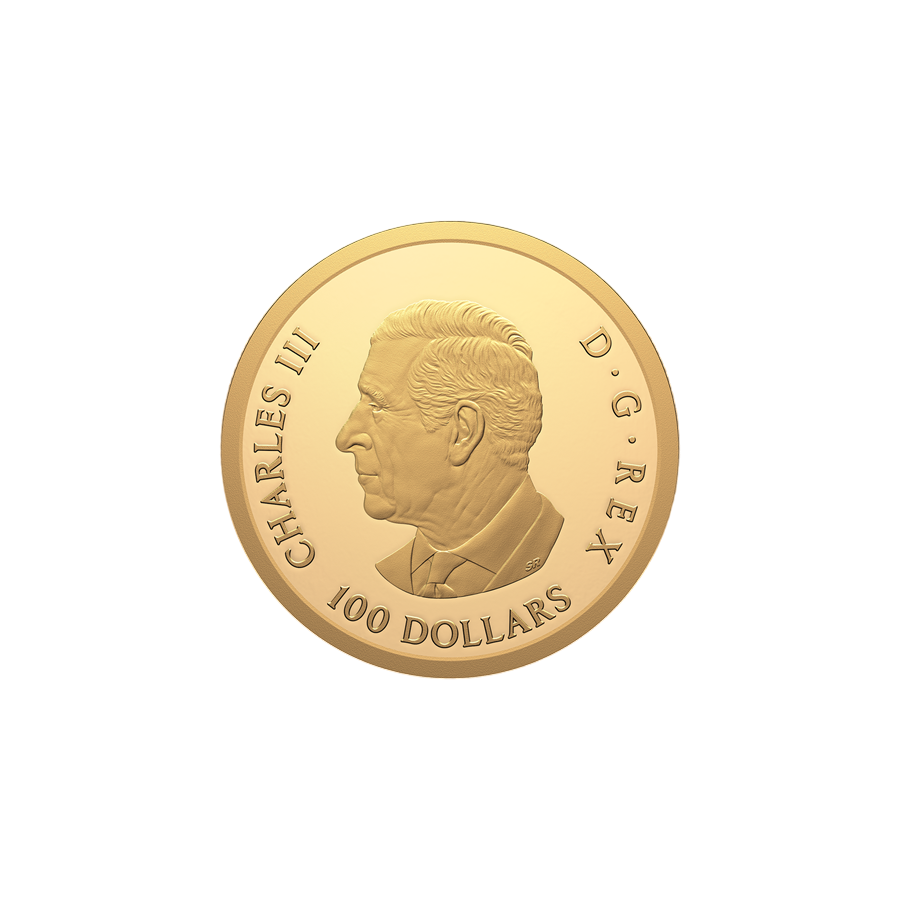 zlota-moneta-100-cad-kanadyjski-rok-konia-2026-proof-awers