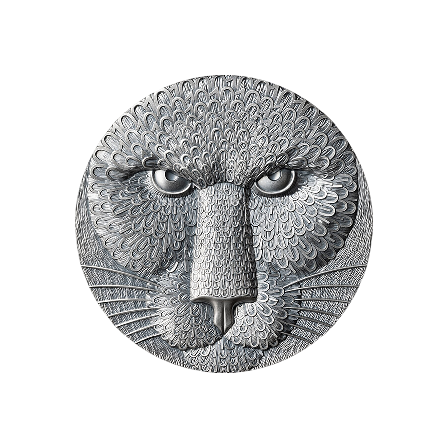 2023 Binary Puma United Crypto States 2 oz Antique Silver - 24h Shipping!