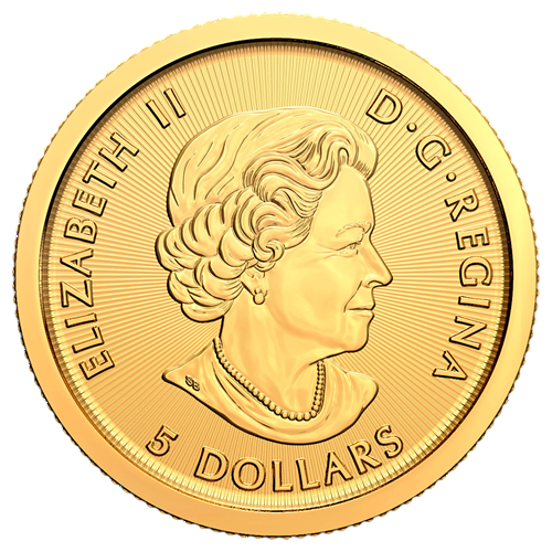 copy of Gold Coin Canadian maple leaf 1/10 ounce - shipping 24 hours!