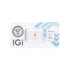 copy of Natural Diamond 0.22 CT / Natural Fancy Intense Yellowish Orange / Pear Modified Brilliant / VVS2 / G - SHIPPING 24 H!
