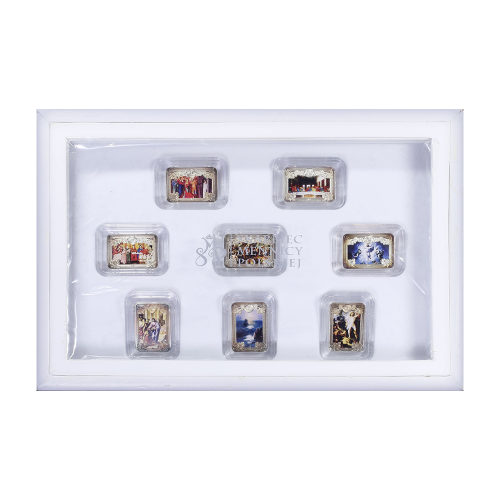 copy of Set of 4 x 1 oz 2025 Lunar Year of the Snake Quadrant Colourized Proof Silver Coins  - 24h Shipping!