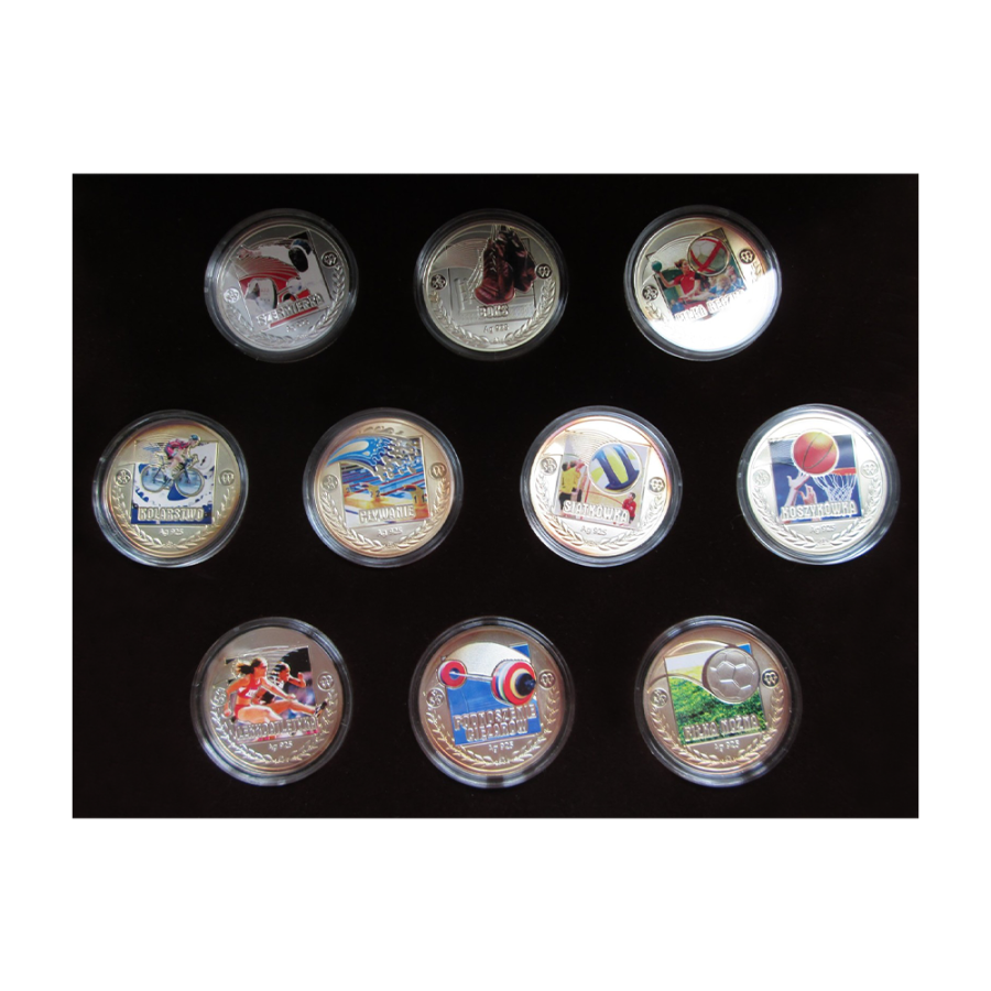 copy of Set of 4 x 1 oz 2025 Lunar Year of the Snake Quadrant Colourized Proof Silver Coins  - 24h Shipping!