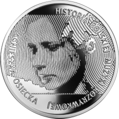 copy of Silver Coin History of Polish Popular Music: Agnieszka Osiecka  - 24h Shipping!