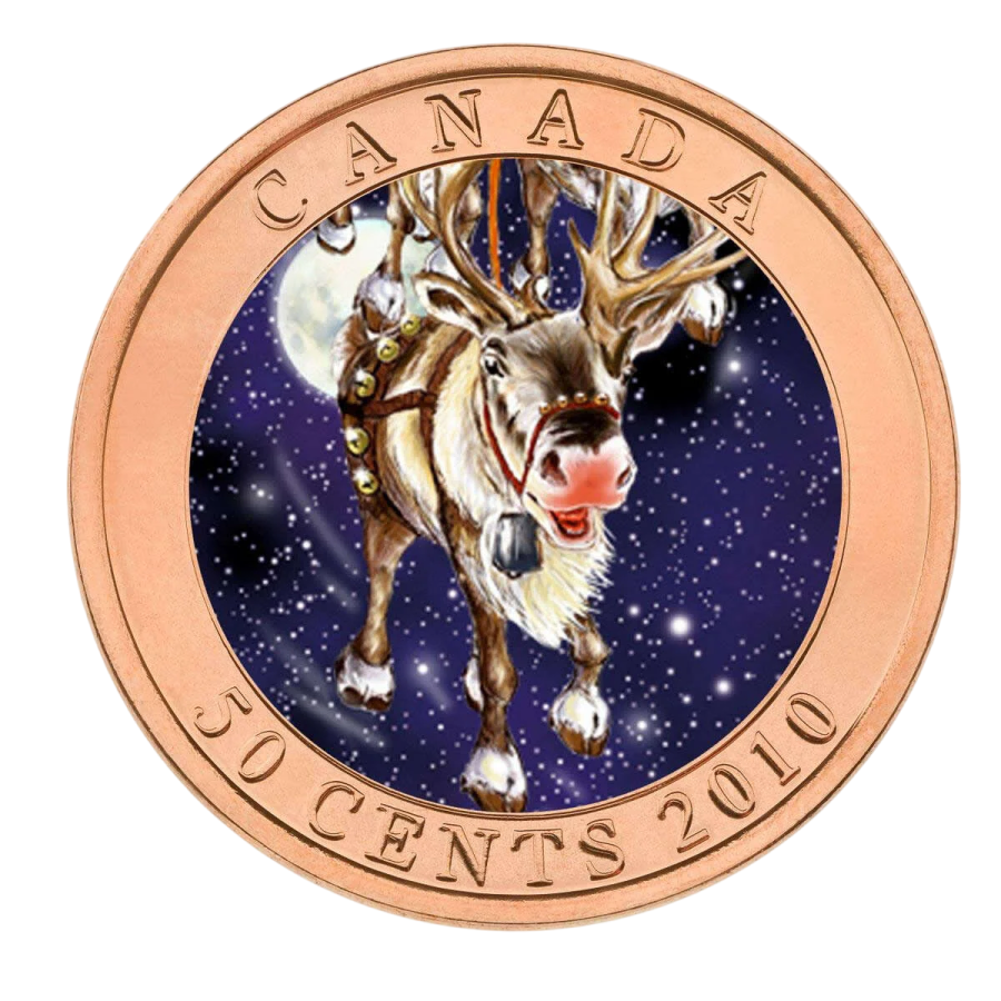 copy of 2013 Canada 25C Coloured Coin - Wood Duck - 24h Shipping!