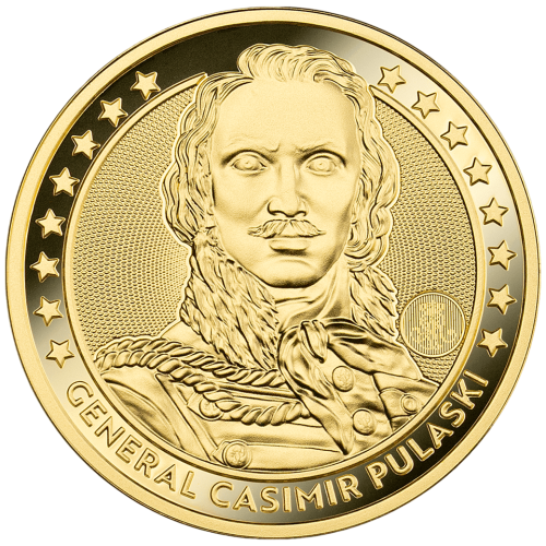 copy of Poland 500 Zloty Gold Coin – Kazimierz Pułaski - 24h Shipping!